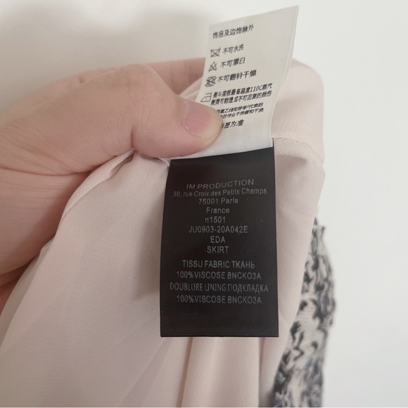 NEW Isabel Marant Printed Midi Skirt Size 36 Women BNWT - Picture 12 of 12
